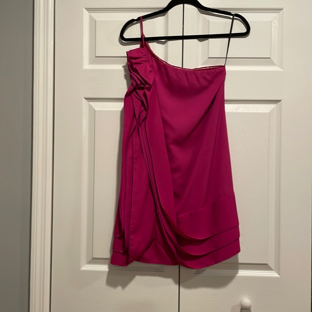 Cerise Pink Cocktail Dress